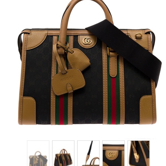 Gucci GG Logo Plaque Top Handle Bag.  Like new.  Authentic from Gucci - Picture 11 of 13